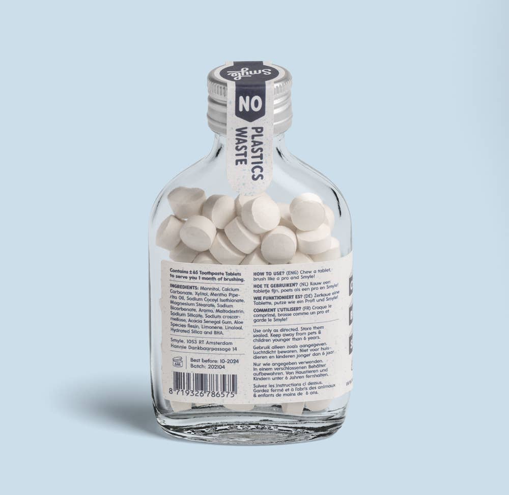Smyle - Smyle - Toothpaste Tabs - Bottle 65
