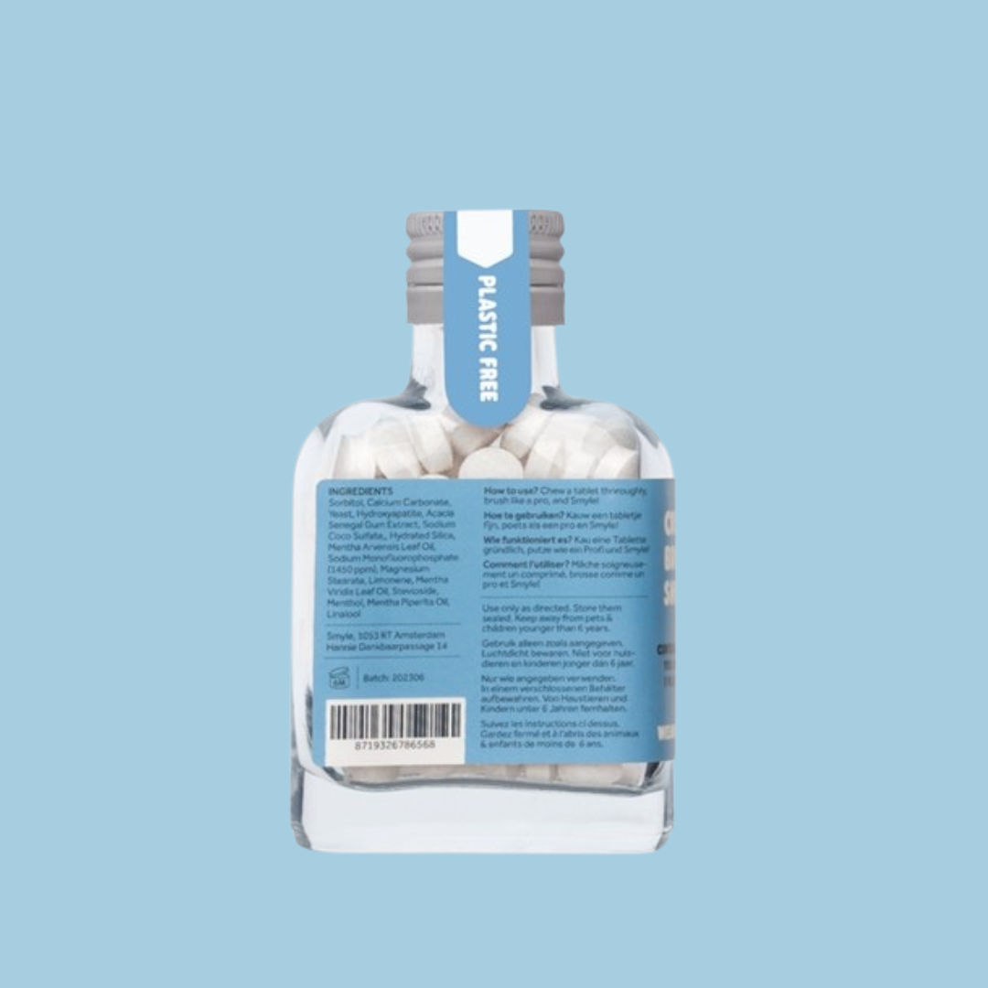 SMYLE - Toothpaste Tablets - With Fluoride (3 Months Supply)