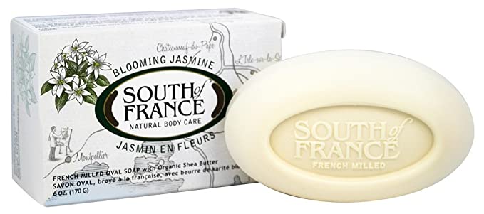 French Milled Oval Soap Blooming Jasmine