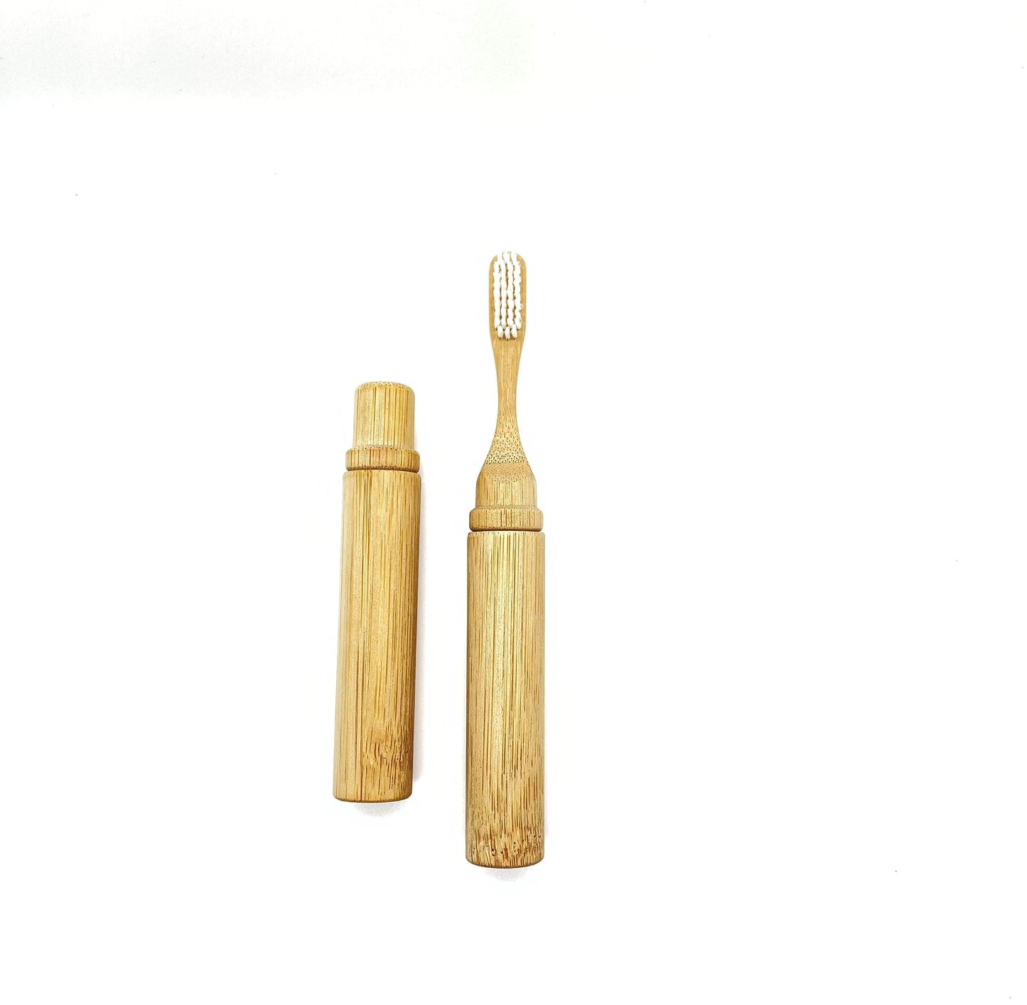 Travel Bamboo Toothbrush (2 Packs)